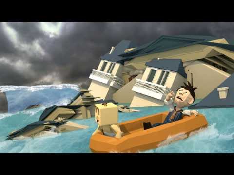Minecraft | Who's Your Daddy Family? Tsunami Disaster Struck! (Baby vs Tsunami)