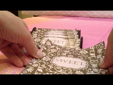 Easy steps to decorate a Candy Bar Favor by...