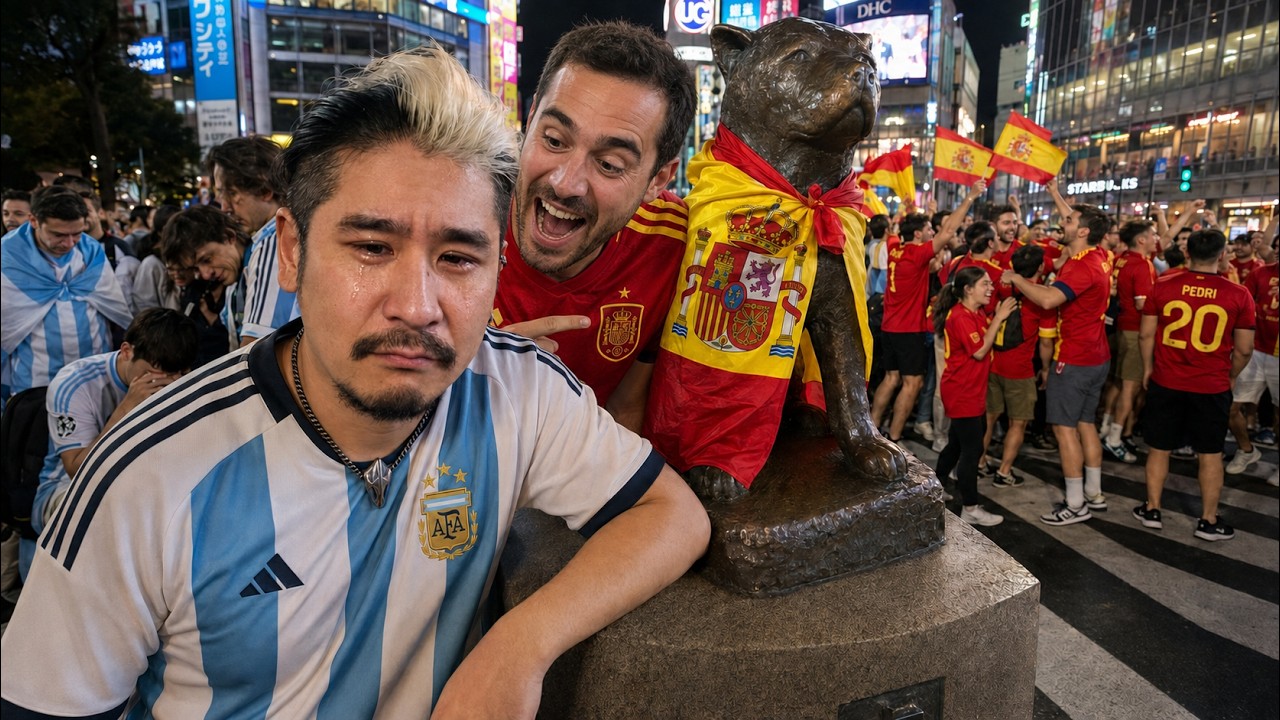 🇦🇷⚽️🇪🇸 España Vs. Argentina: Hinchas, Bares Y Drama En Japón