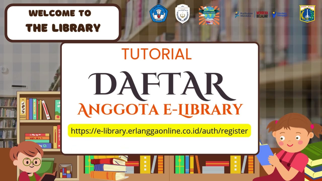 Tutorial pendaftaran e-library Erlangga online 