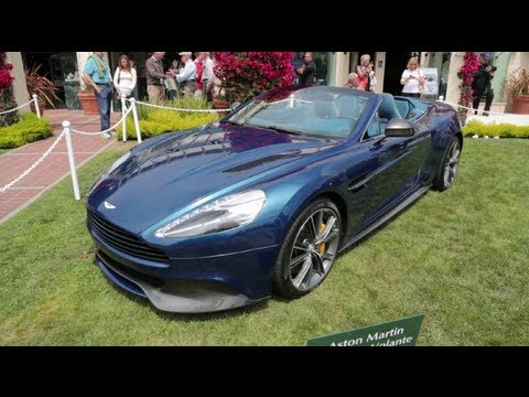 2014 Aston Martin Vanquish Volante First Look - Pebble Beach Concours d'Elegance