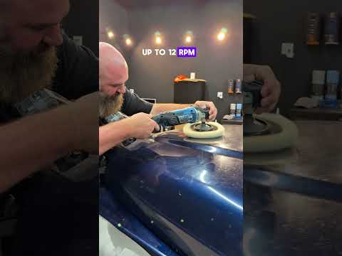 How to use a rotary polisher ! #detailer #paintcorrection #cardetail