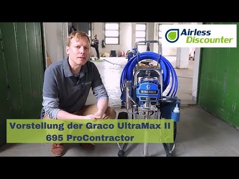 Graco UltraMax II 695 ProContractor Airless im Überblick
