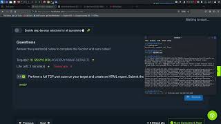 Download the video "Hack the Box Tutoriall    Perform a full TCP port scan on your target and create an HTML report  Sub"
