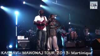 ZOUK - KASSAV' -CHAWA - MWEN ENVI OU -LIVE MARTINIQUE 2013