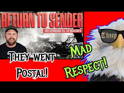 43 Mailmen Fight The Germans - The First Battle Of WW2 | REACTION!!