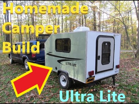 Homemade Camper Build (Micro Ultra Lite Complete Build)