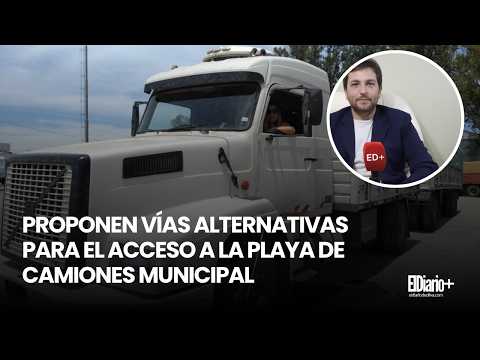 ECO Oliva presentó un informe sobre vías alternativas de acceso a la Playa de Camiones 