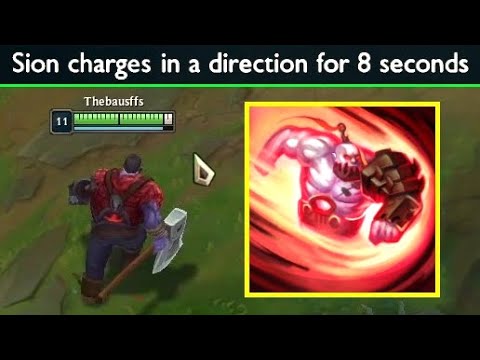 Sion can do that?