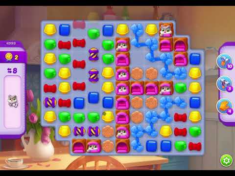 HomeScapes Level 4999 no boosters (20 moves)