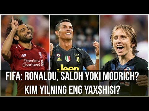 FIFA: Ronaldu, Saloh yoki Modrich? Kim Yilning eng yaxshi Futbolchisi? FIFA davogalarni e'lon qildi.