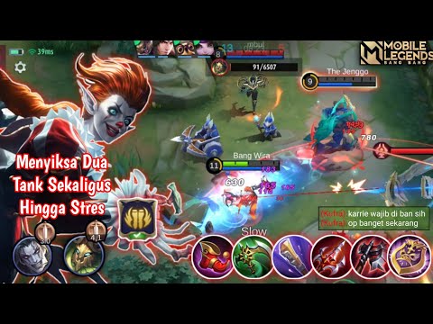 INI AKIBATNYA APABILA KARRIE DILEPAS ! TANK SEKERAS APAPUN TAK ADA ARTINYA DIHADAPAN KARRIE - MLBB