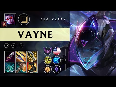 Vayne ADC vs Ashe - NA Master Patch 25.24