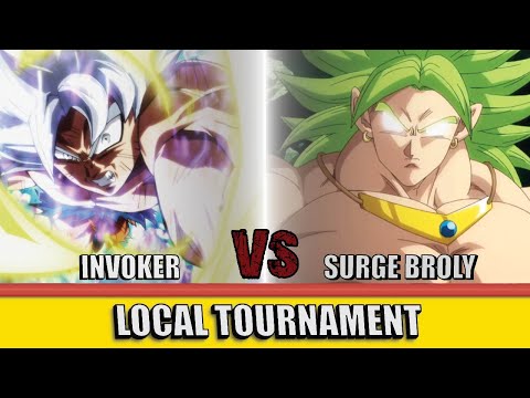 Invoker (R/U) vs Broly Surge (R/G) | DBS TCG