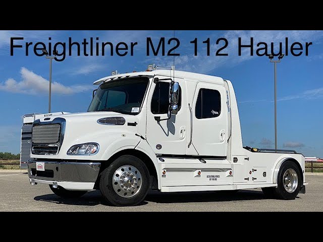 Preview image of Freightliner M2 112 Hauler Truck youtube video
