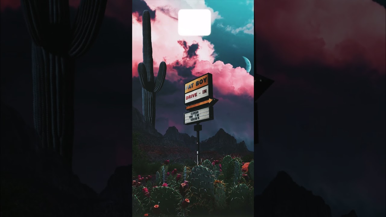 Sonoran desert- Apocalyptic Future- Artwork - Animation. #nature #ajo #desert #arizona #sonoran