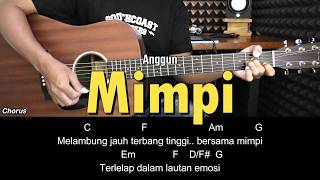 Mimpi - Anggun | Tutorial Chord Gitar Mudah dan Lirik