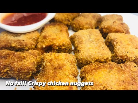 How to make chicken nuggets | crispy crunchy chicken nuggets recipe | L.K.K @LubnasKitchen-pk6os