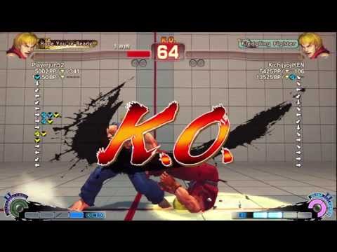 Bon (Ken) vs KichijyojiKEN (Ken) - AE 2012 Match *720p*