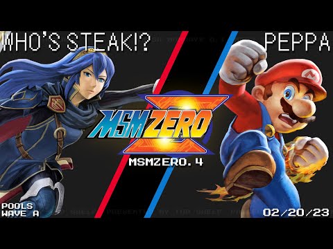 MSM:ZERO.4 - Who's Steak? (Lucina) Vs. Peppa (Mario) - SSBU - Pools Wave A