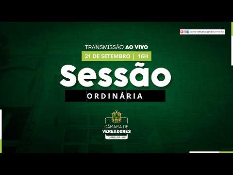 Sessão Ordinária | 21/09/2026