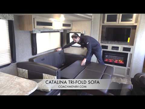 Coachmen Catalina How-To Guide: Tri-Fold Sofa