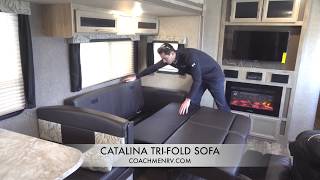 Forest River - How To Operate a Tri-Fold Sofa in a Coachmen Catalina