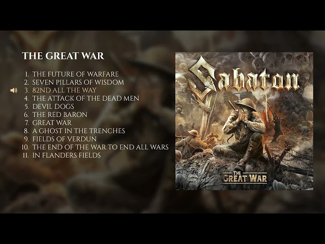 Vídeo relacionado con The Great War 180g LP (black) in gatefold [Vinilo]
