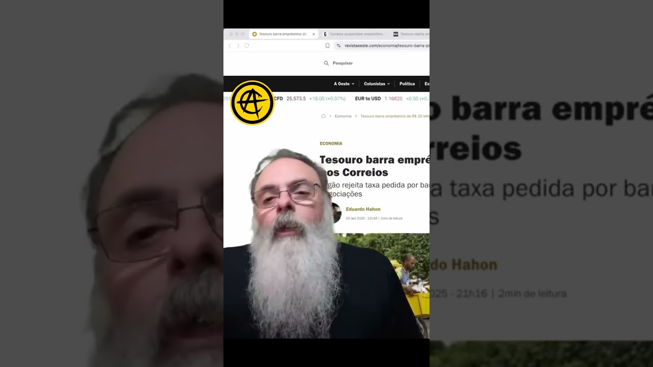 TESOURO BLOQUEIA empréstimo BILIONÁRIO dos CORREIOS porque JUROS estavam ALTOS: PLANO do LULA FALHOU
