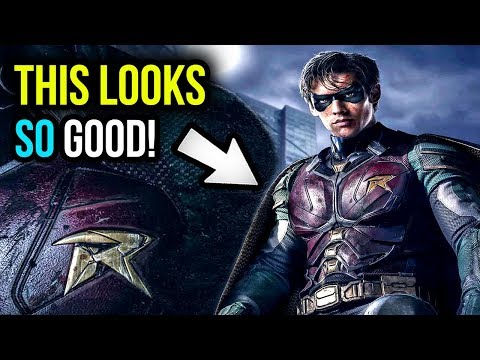 Titans Robin FULL SUIT Revealed! DC Universe News Update Breakdown Video
