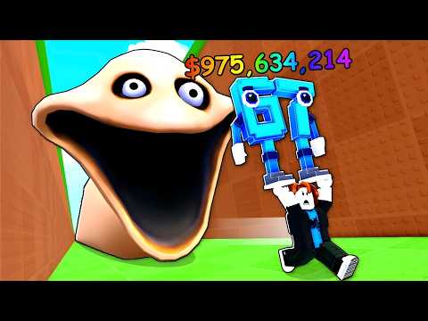 BRAINROT EVOLUTION DEVS CREATED Escape Worm For Lucky Blocks! (Roblox)