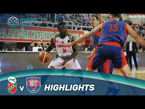Pinar Karsiyaka v CSM CSU Oradea - Highlights - Basketball Champions League