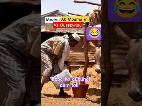 Modou et l'âne : à mourir de rire 🤣 #viral #comedy #comedie #senegal #shorts #fypシ #dakar #marodi