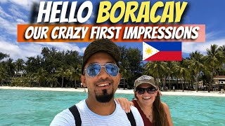 FIRST IMPRESSIONS of BORACAY -  Crazy Philippines Island Paradise