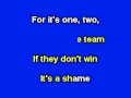 Take Me Out To The Ball Game Karaoke Video With Lyrics Instrumental Version