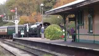 preview picture of video 'Bluebell  Ardingly Branch Station and Horsted Keynes shed'