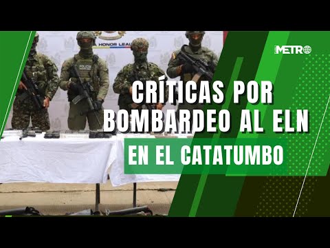 Bombardeo en el Catatumbo en plena emergencia por terremoto desata dura polémica a De La Espriella