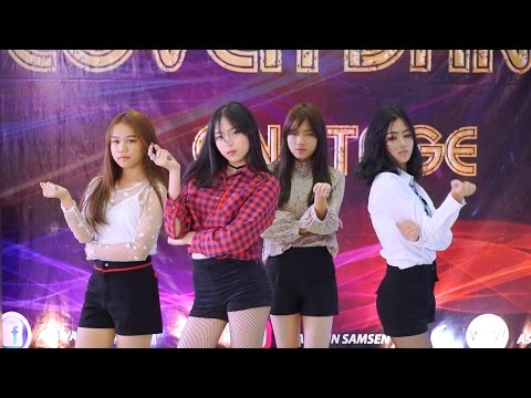 170429 BLACK BLOSSOM cover BLACKPINK - Intro + PLAYING WITH FIRE @ Asawann Cover Dance 2017