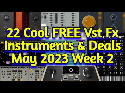 22 Best New FREE VST Plugins, Vst Instruments, Sample Packs & Best Plugin Deals - May 2023 Week 2