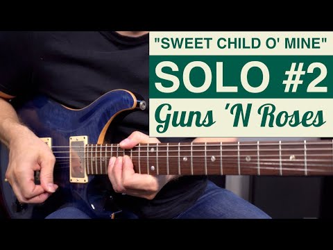How to Play "Sweet Child O' Mine" Guitar Solo #2 - by Guns N' Roses