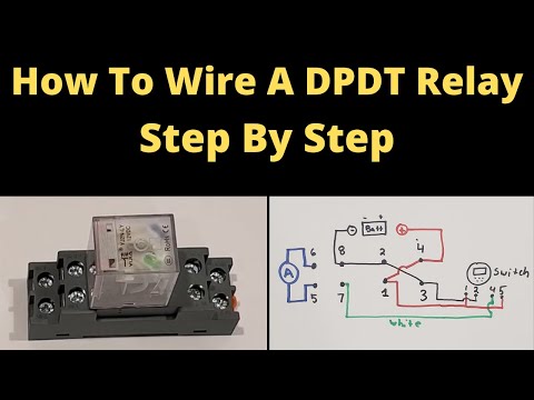 How to Wire a DPDT Relay for Chicken Door