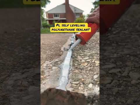 Loctite PL Concrete Self-Leveling Polyurethane Sealant #tips #construction #caulking