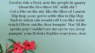 RAPSODY FT. RAHEEM DEVAUGHN & AB-SOUL - Non-Fiction lyrics