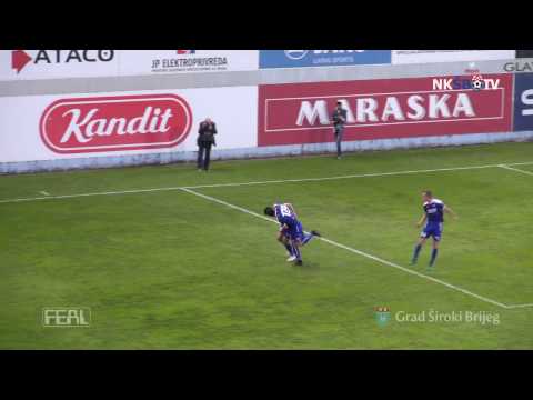 Kup BiH (polufinale, 1. utakmica): ŠIROKI BRIJEG - ŽELJEZNIČAR 1:0