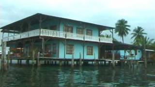 preview picture of video 'CASA ACUARIO INN, Carenero Cay, Bocas del Toro, Panama'