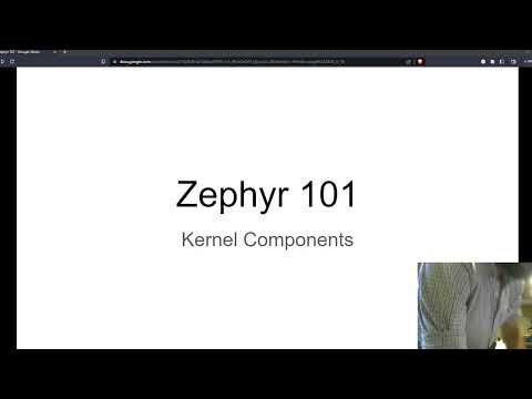 Zephyr 101 @ IoTPune : Zephyr Kernel by @AnujDeshpande of @Makerville