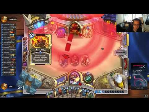 Hearthstone Sjow Vs Fibonacci One Night In Karazhan Battle