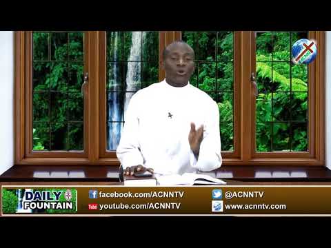 DAILY FOUNTAIN OF JUNE 6, 2019 - VEN. TAIWO OLAYEMI OLODUDE