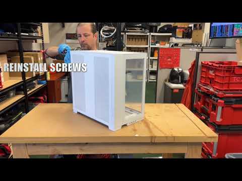 Lian Li O11 Dynamic Evo - Reversal Demo and Steps, Done Fast