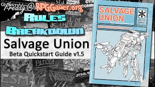 Salvage Union: Beta Quickstart v1.5 (Leyline Press, 2022) | Rules Breakdown